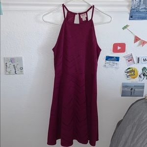 Maroon Dress
